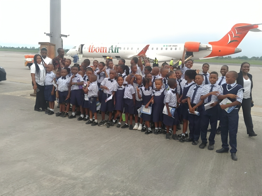 Forsure Students Visit Ibom Air